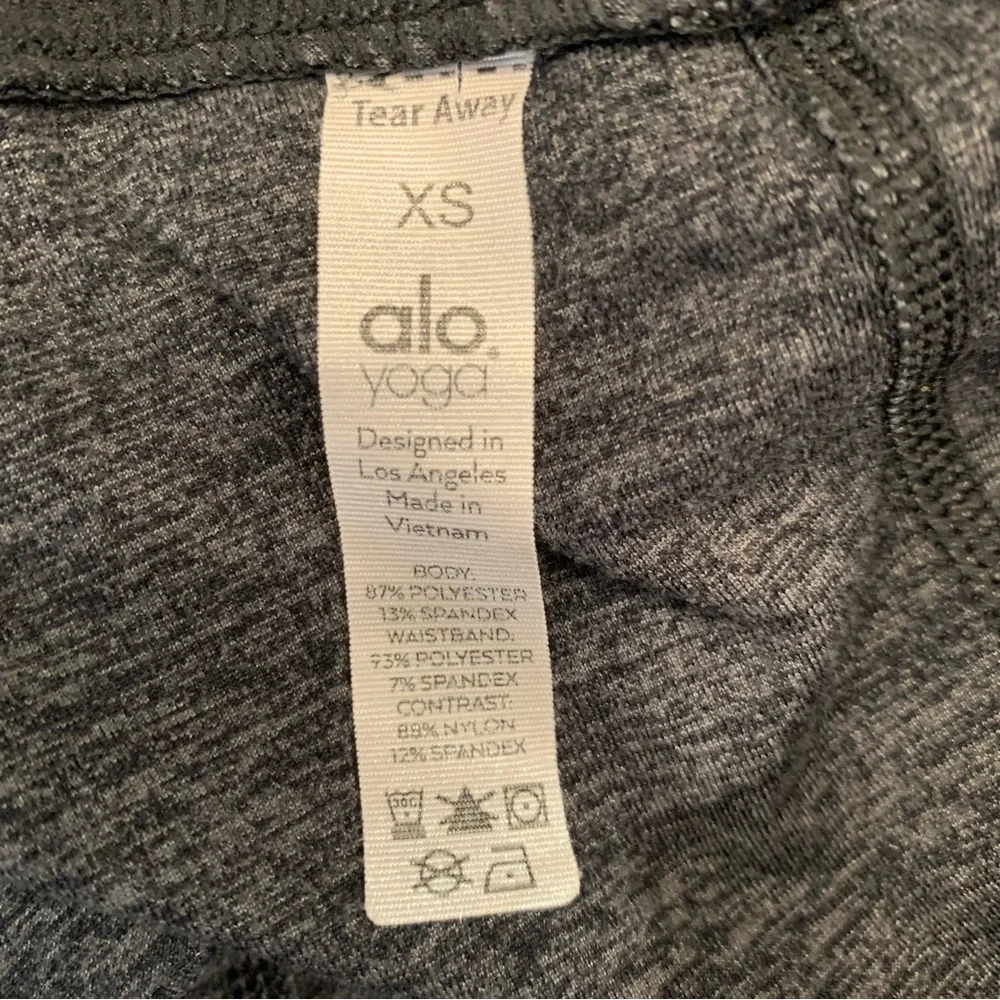 Alo Yoga Alosoft High Waist Lounge Legging Dark Heather Gray XS Activewear